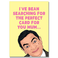 Bean Searching For Perfect Mum Card